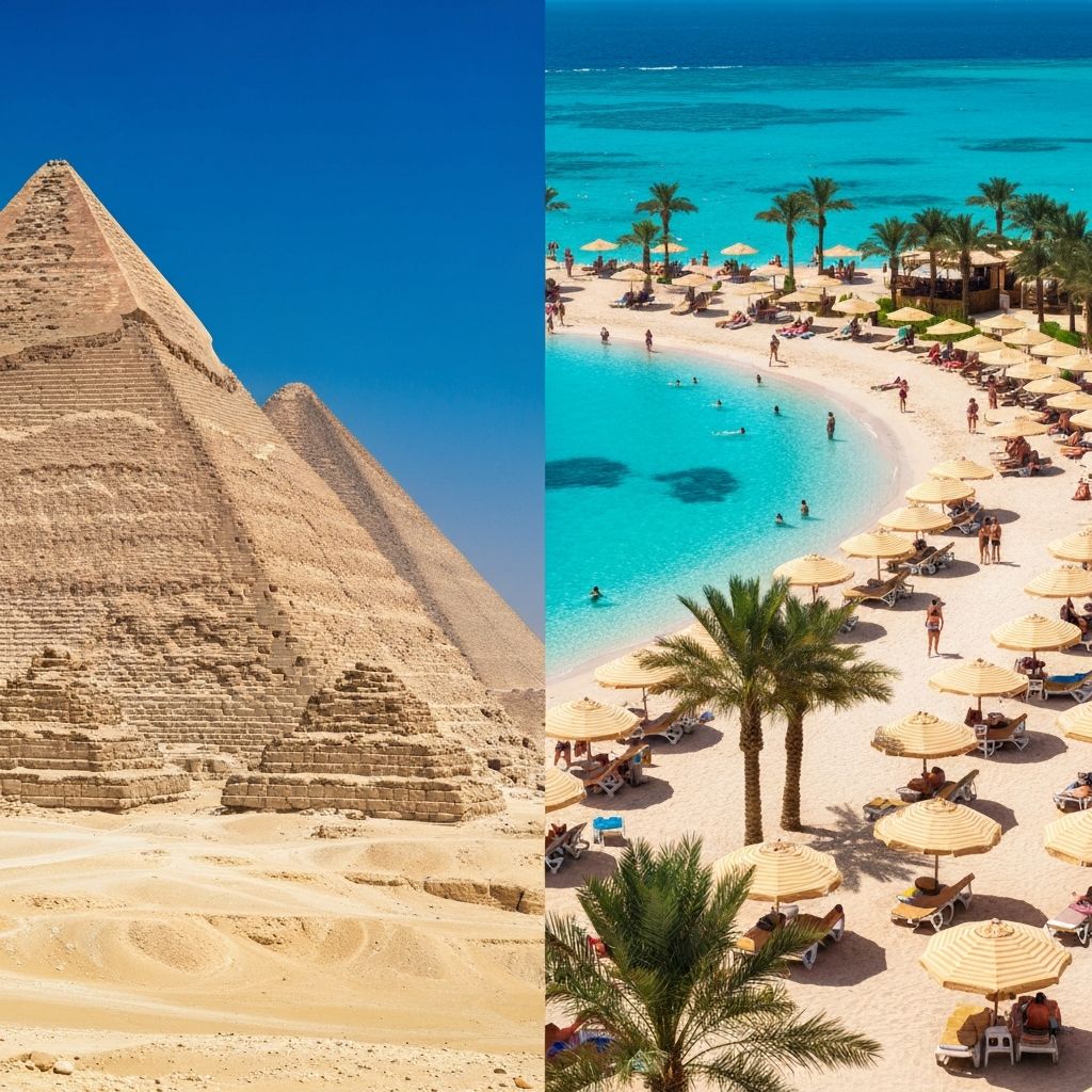 Le Caire et Hourghada